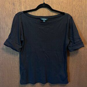 Ralph Lauren Black Jersey Tee